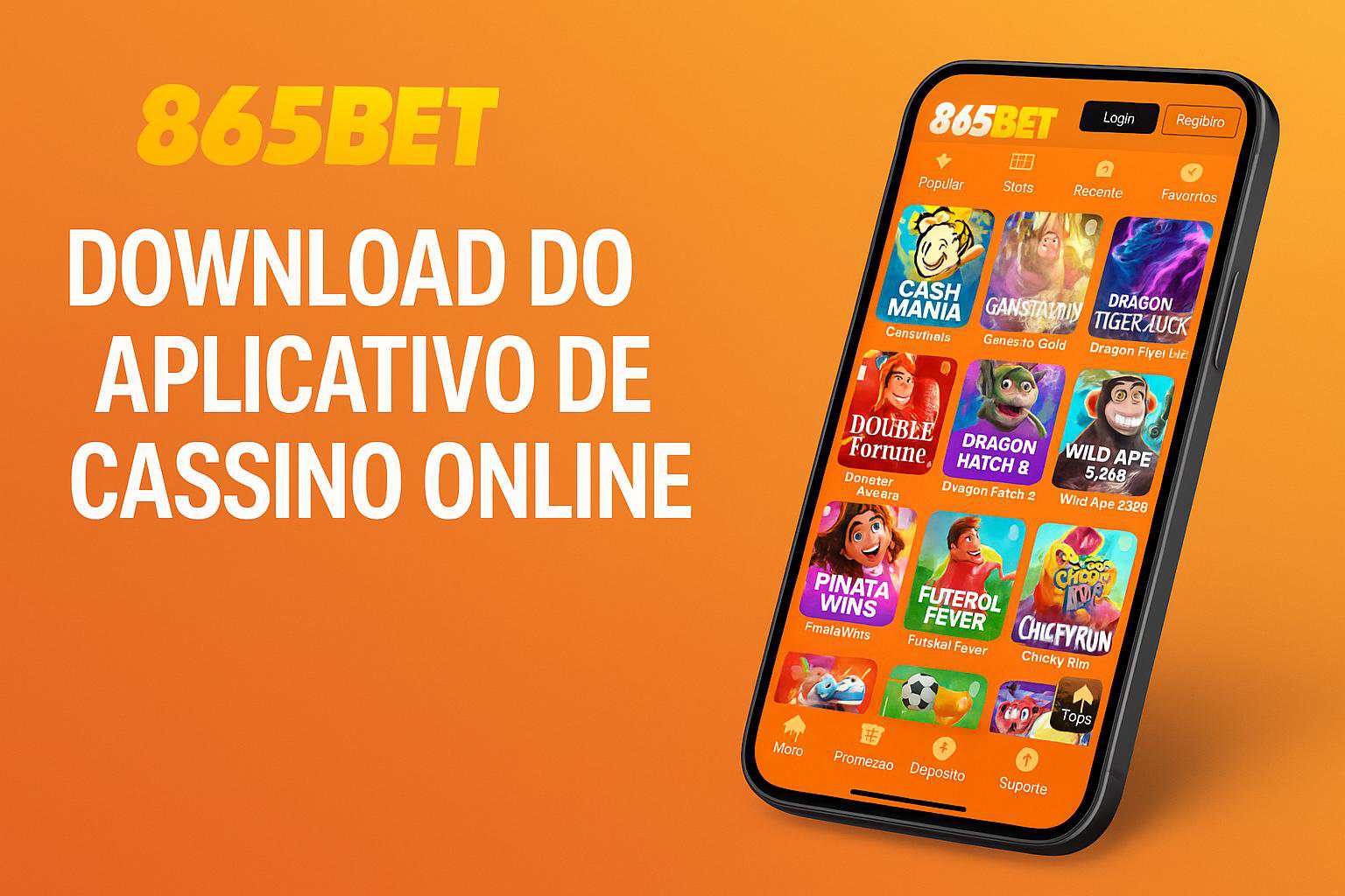 Baixar o 865BET Cassino App