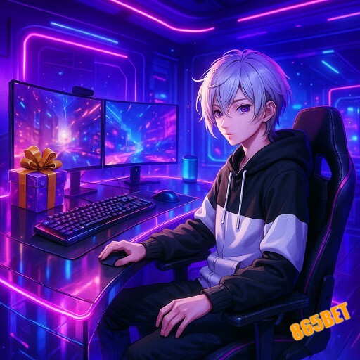 Imagem promocional da 865BET mostrando a plataforma e suas vantagens