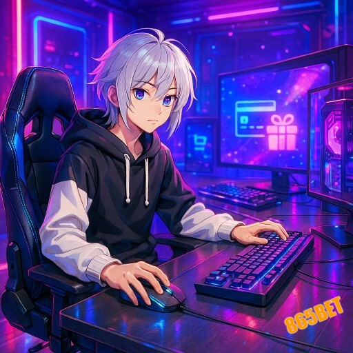 Imagem promocional da 865BET mostrando a plataforma e suas vantagens