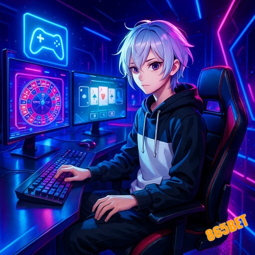 Imagem promocional da 865BET mostrando a plataforma e suas vantagens