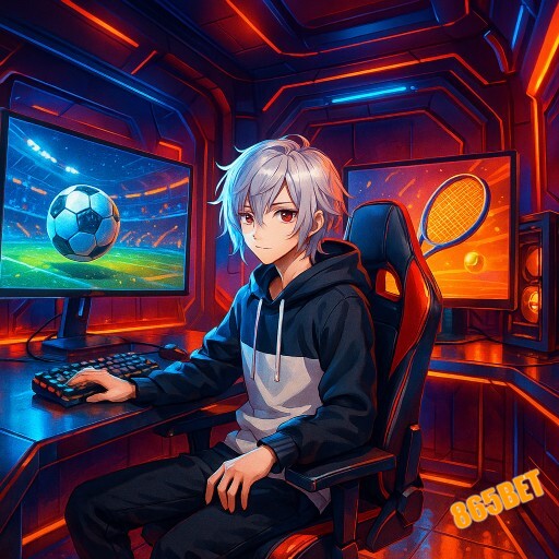 Imagem promocional da 865BET mostrando a plataforma e suas vantagens