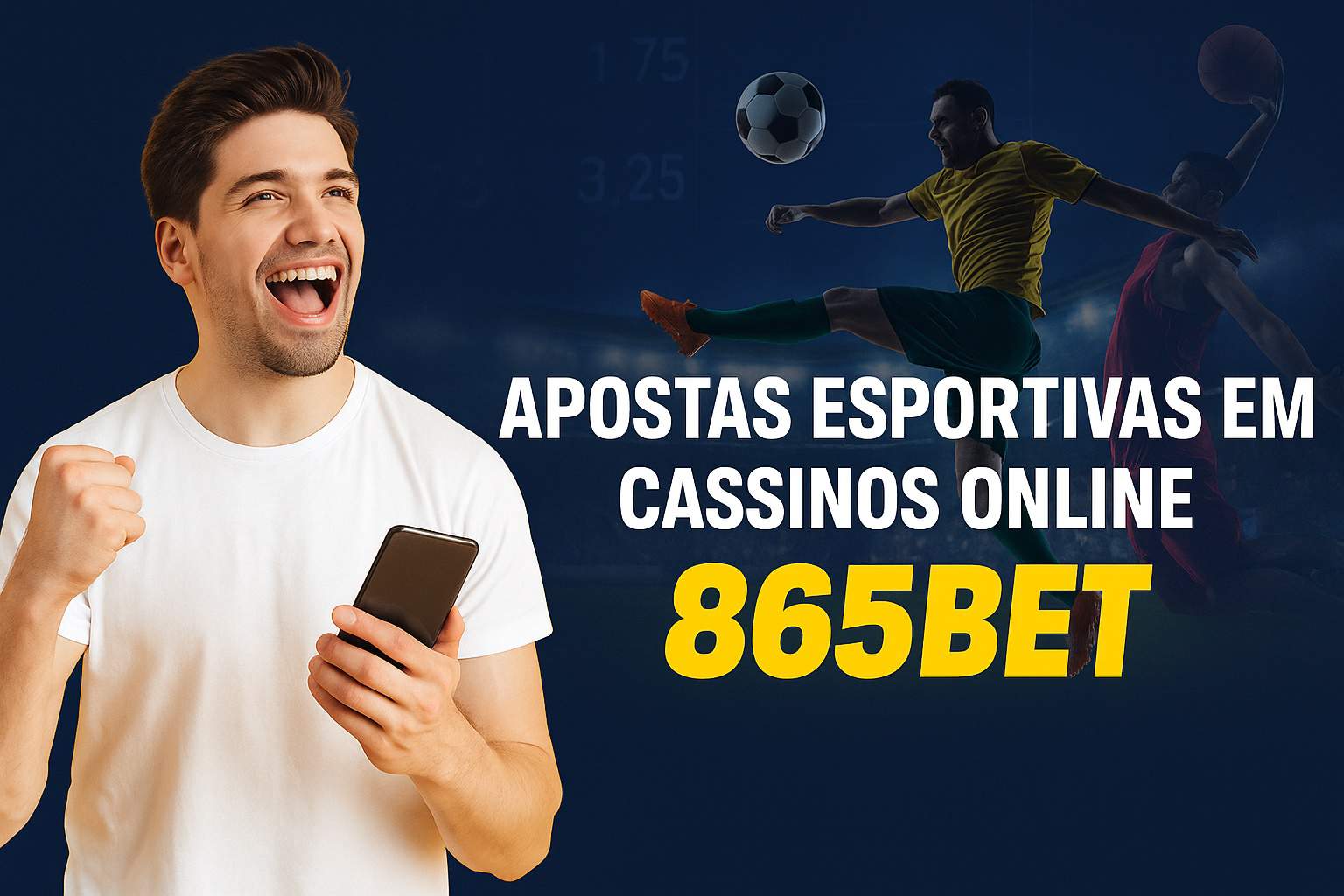 Aposte em apostas esportivas no cassino online 865BET