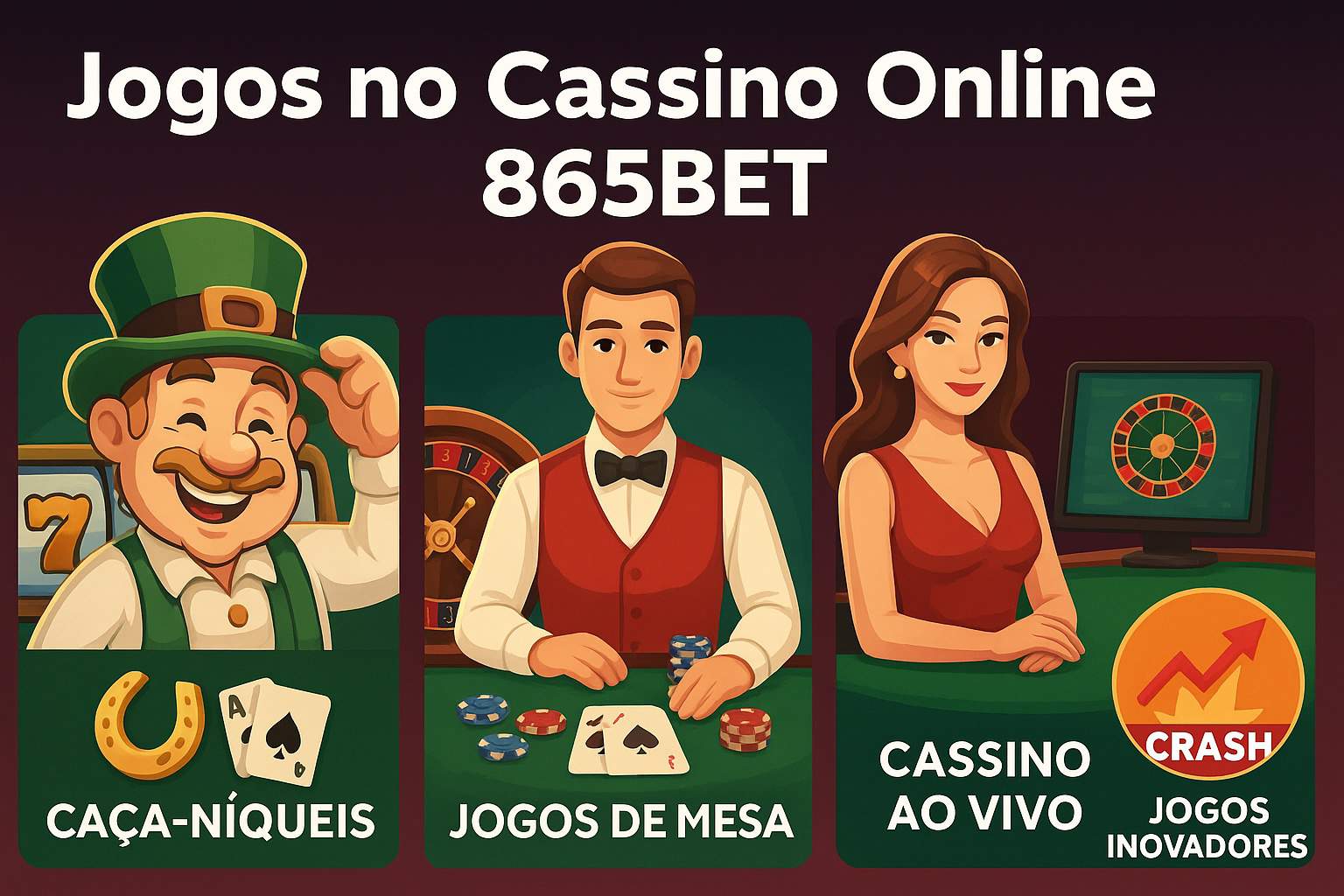 Jogos de cassino online 865BET