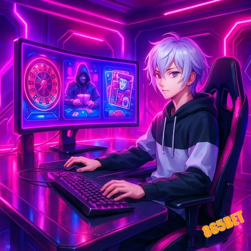 Imagem promocional da 865BET mostrando a plataforma e suas vantagens