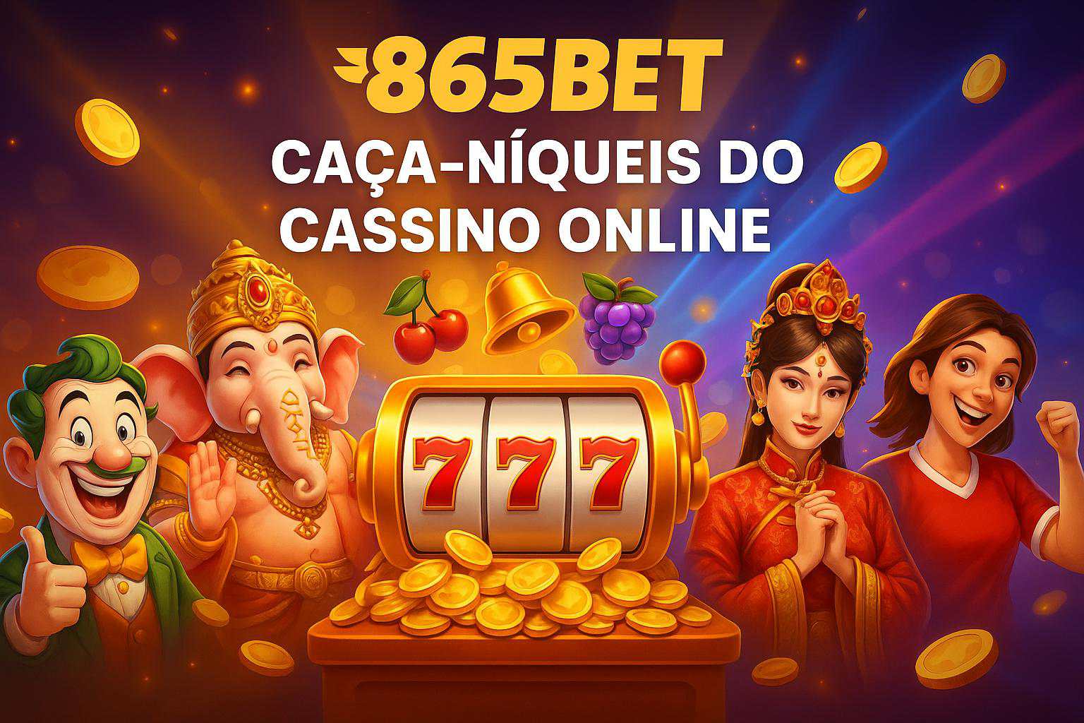 Explore o mundo das slot machines no 865BET Casino